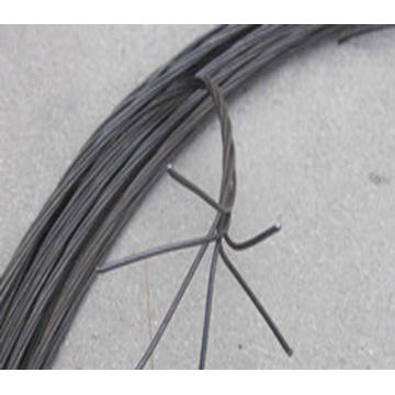 1.24mm Doble Negro recocido Twisted Wire para el mercado de Brasil